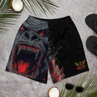 Image 1 of Men's Black Gorilla's Only Athletic Shorts