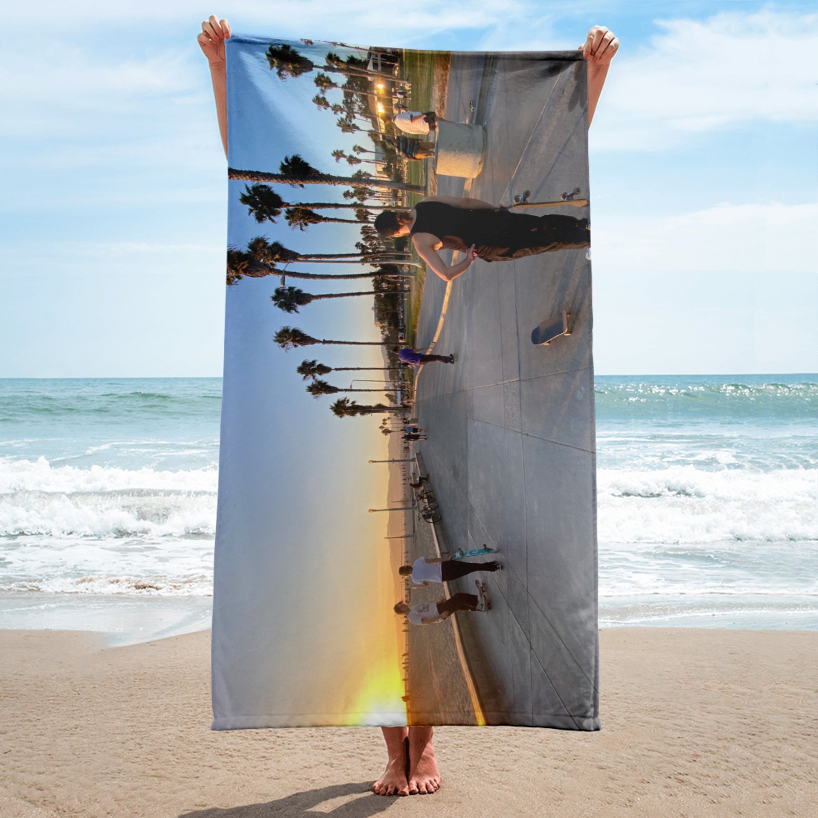 Black friday beach discount towels