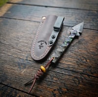 Image 2 of BROKEN ARROW • purple & green