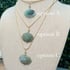 lotus flower necklace (dark tone) Image 2