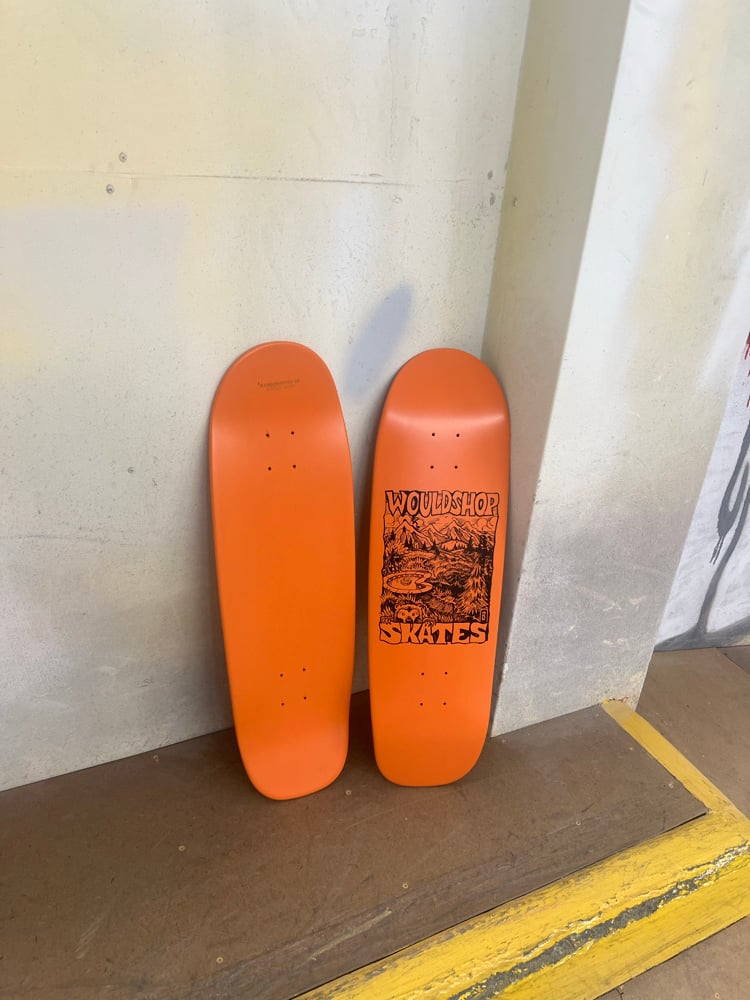 Image of 9.5 orange MT bowl