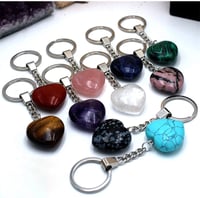 Crystal Heart Key Chain
