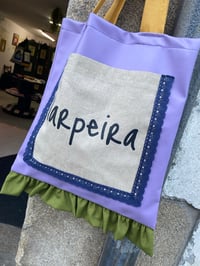 Image 2 of Bolsiña feita a man. LARPEIRA polipiel. Deseño exclusivo!