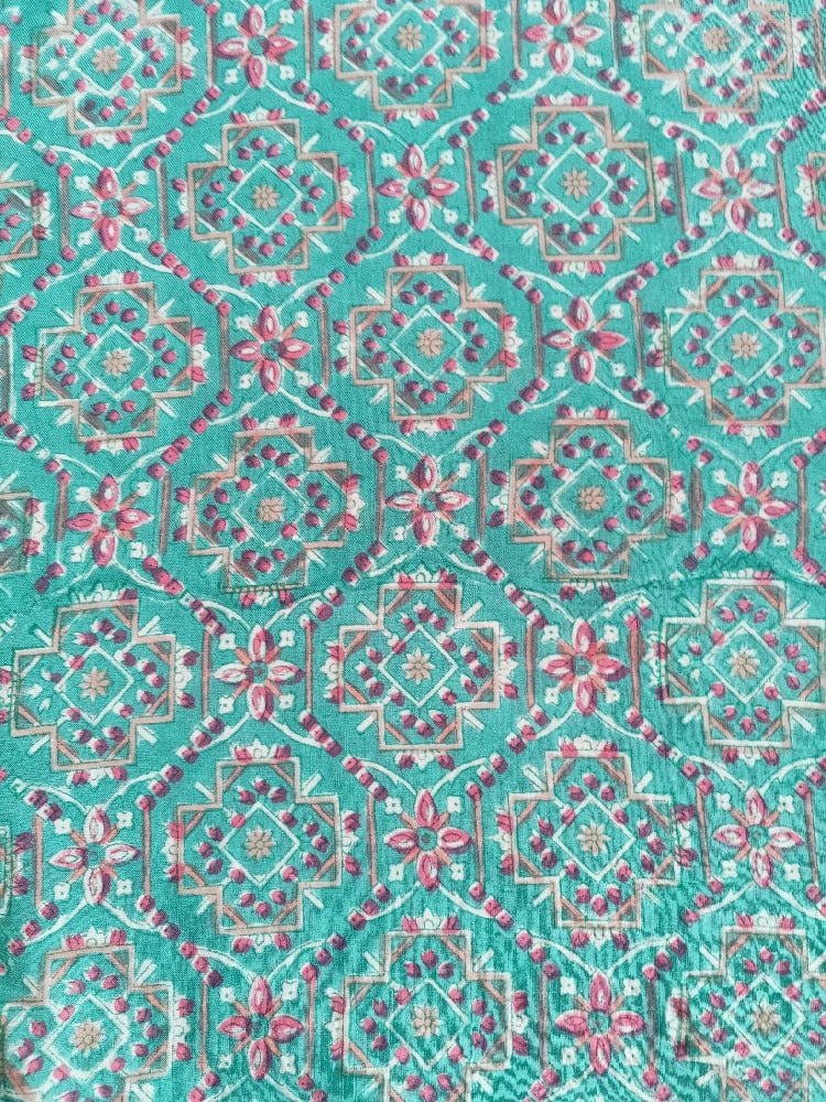 Image of Namasté fabric géométrie 