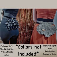 Image 3 of The Phantom Ruffle Bustle Belt- 3"