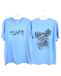 Image 1 of Groovy Mac X EY3DREAM “Fall in Love with Nature” (Light Blue)