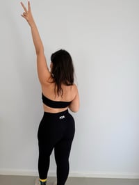 Image 4 of PZA Halter Bra Black