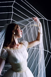 Image 12 of 1960s Laurel Leaf Veil