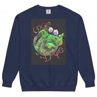 Image 1 of Unisex garment-dyed sweatshirt