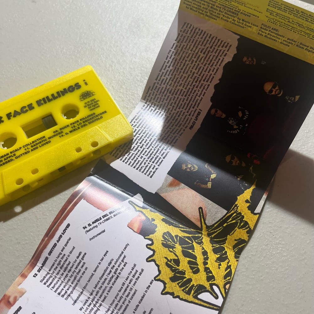 FULCI - "Duck Face Killings" cassette