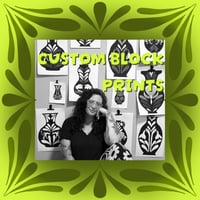 Custom Block print - DEPOSIT ONLY