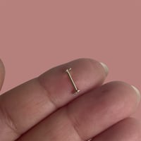 Image 3 of tiny heart stud