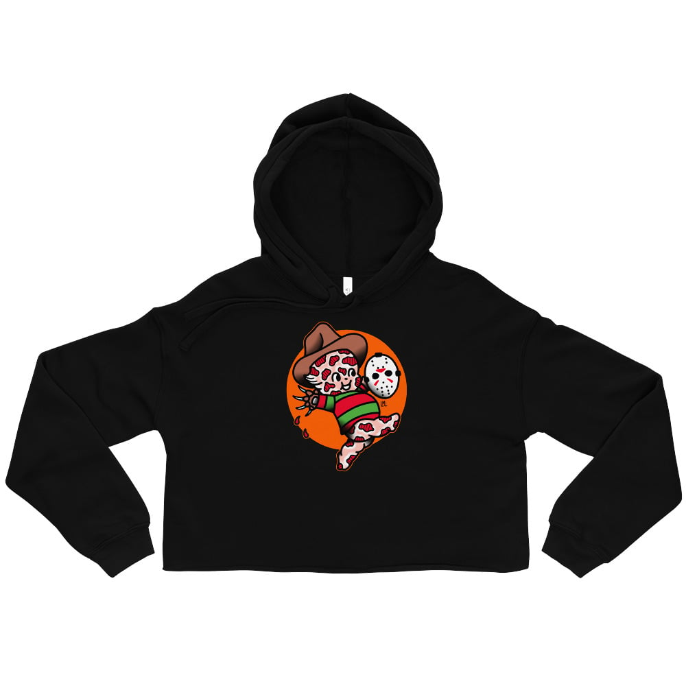 Image of Baby Freddy cropped hoodie