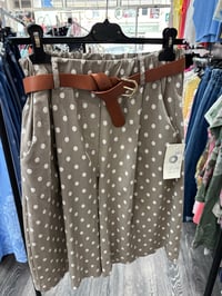 Image 9 of POLKA DOT BURMUDA SHORTS