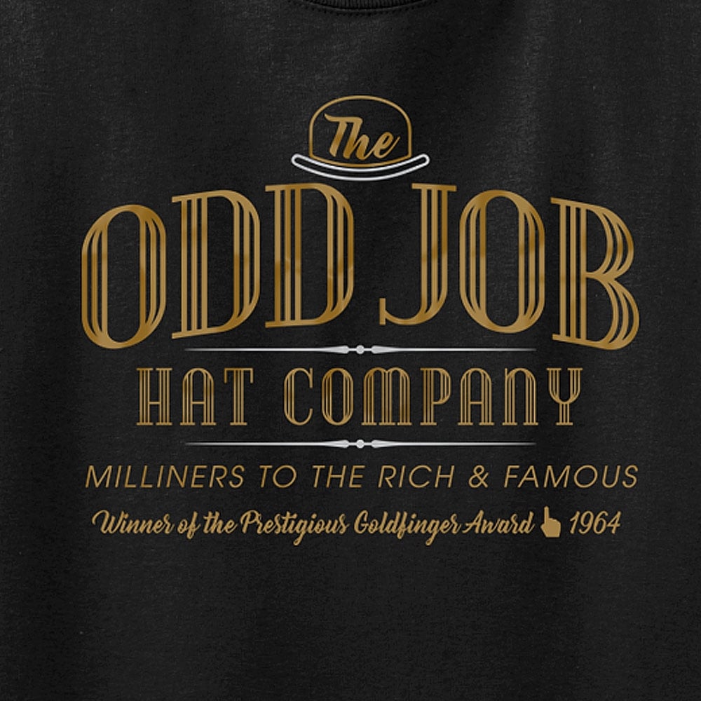 Image of Odd Job T Shirt - Inspired by James Bond