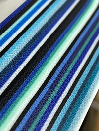 Image 2 of Blue Mexican Blanket by Mikie