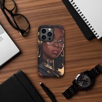 Image 13 of Black Girl Superhero Tough Case for iPhone®