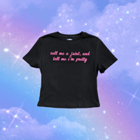 roll me a joint and tell me i’m pretty croptop