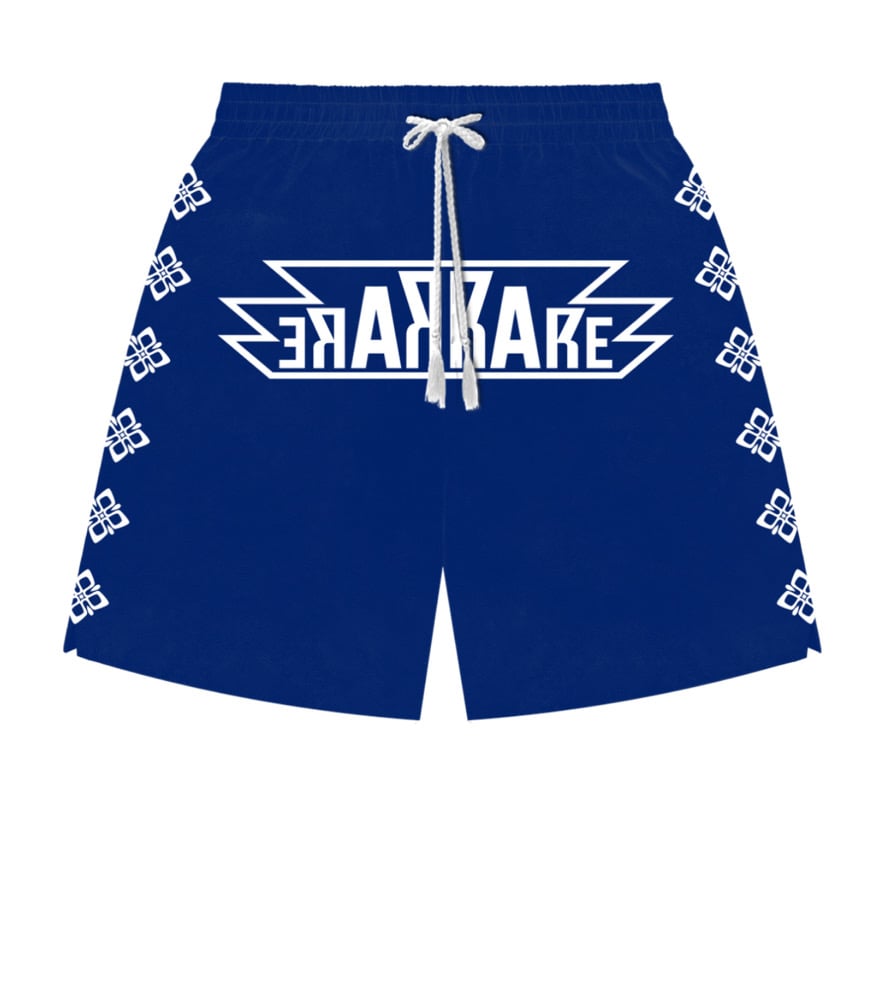 RAREEE MESH SHORTS (DUKE BLUE)