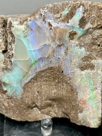 Image 5 of Andamooka Opal Painted Lady Display Piece #2831