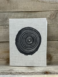 Image 2 of Medium Nature Print Coptic Blank Book (wood)