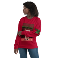 Image 1 of Sweatshirt (Christmas Kitty)