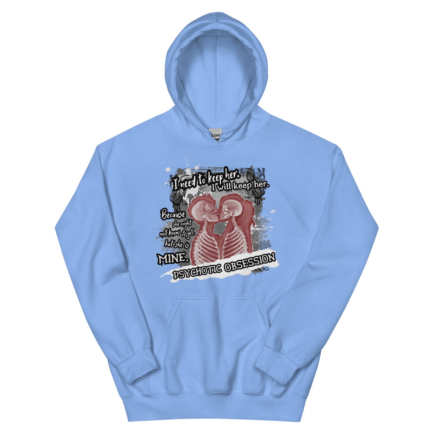 Image of Officially licensed Leigh Rivers Psychotic obsession Tobias & Aria Unisex Hoodie