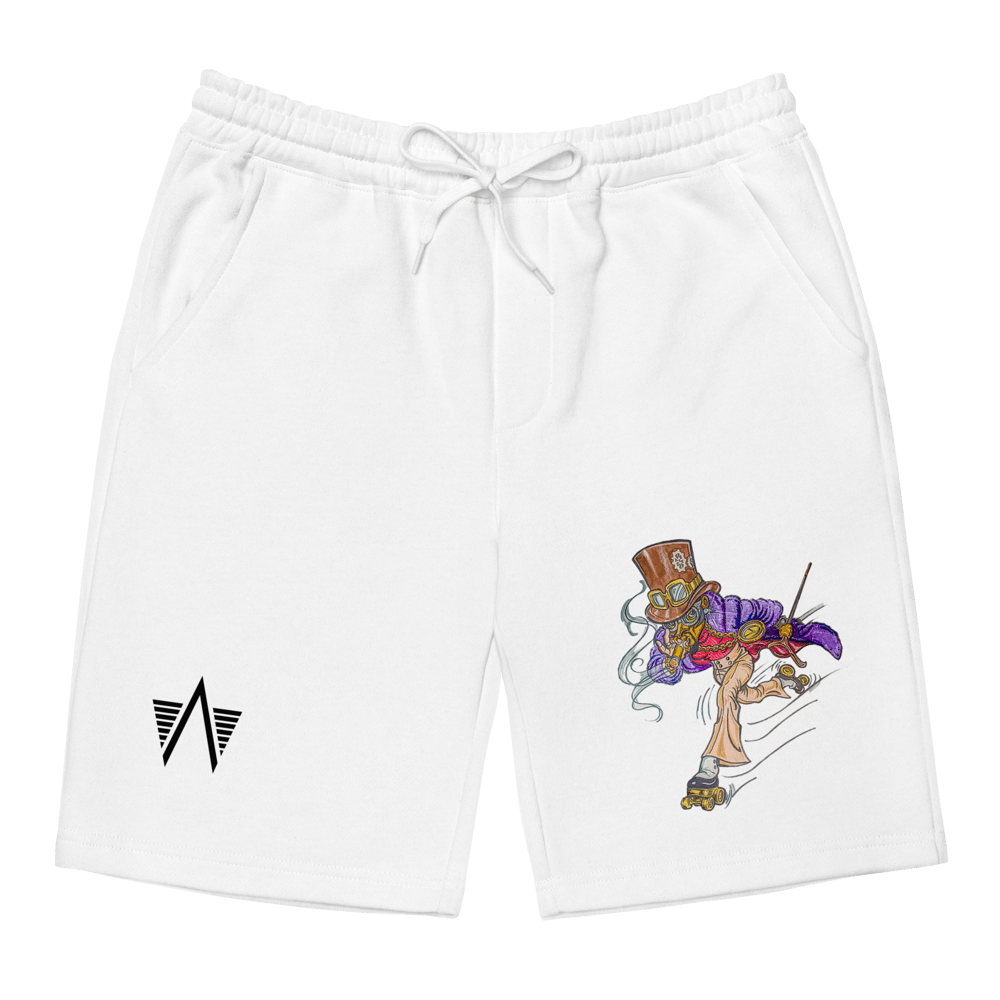 "TimeMaster" SLO Fleece Shorts [ART ILLUSTRATED BY GREGORY HAWKINS]