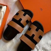 Image 2 of H strap sandals 🤎☁️