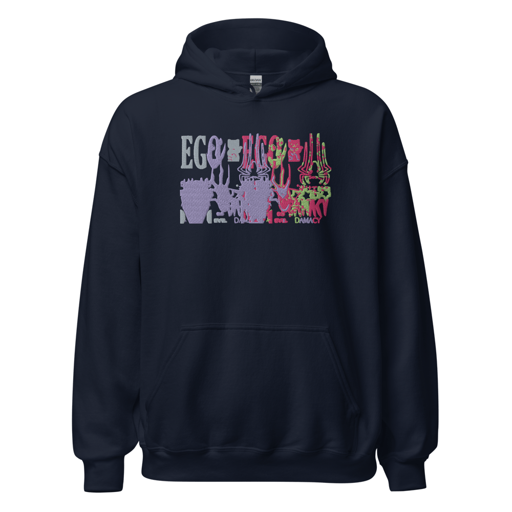 damacy forever//embroidered hoodie (many colour options)
