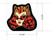 Image 2 of PRE ORDER Tiger Lady Crossbody Canvas Bag