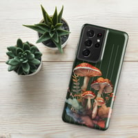 Image 20 of Beautiful Watercolor Red Fungus Mushroom Colorful Tough case for Samsung®