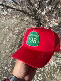 Image 2 of 198 All Red Trucker SnapBack 
