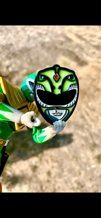 Image 2 of The green ranger helmet