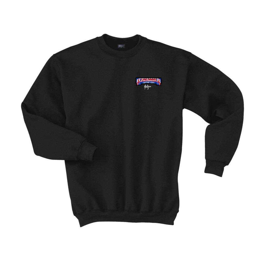 POPPIN OP’ | JOE BROWNS POPCORN COLLAB | BLACK PULLOVER | LIMITED