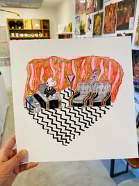 Image 2 of “Dale Snooper in the Red Room” by Katie Rineer aka Sandwitch Shop