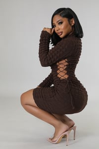Image 2 of Bubble Brown Dress