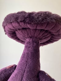 Image 2 of Plum Tall Shroom Folk Doll