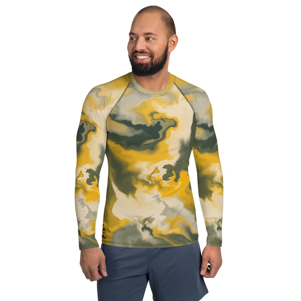 Image of Earthy Vintage Men's Rash Guard