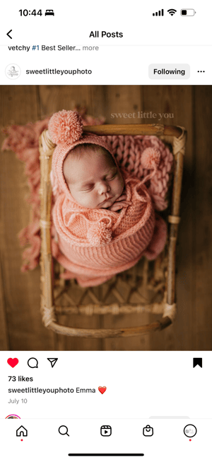 Image of Garter Stripe Bonnet