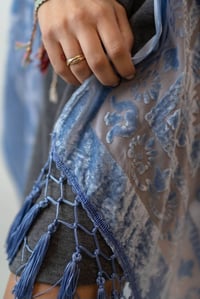 Image 4 of Crushin on You Velvet Kimono