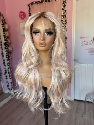 Image of pink bang luxury  (custom order) 