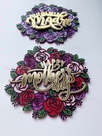 Image 1 of MOTHER'S DAY TOPPER BUNDLE SVG /ARCHIVO DIGITAL