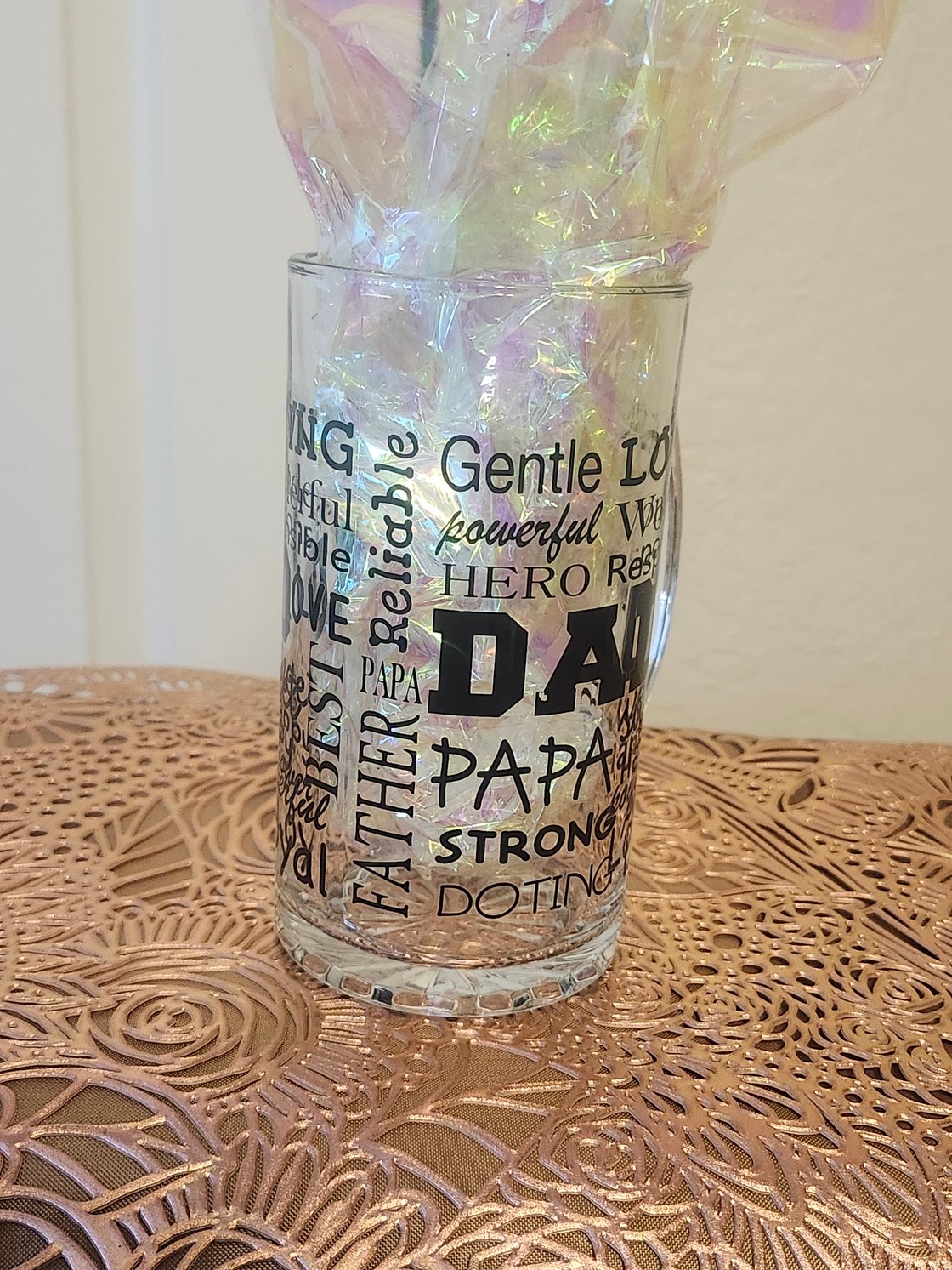 Image of Father's Day Mug Glass