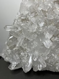 Image 16 of Large Double Sided Clear Quartz Points Cluster Statement Piece | Brazil #2053
