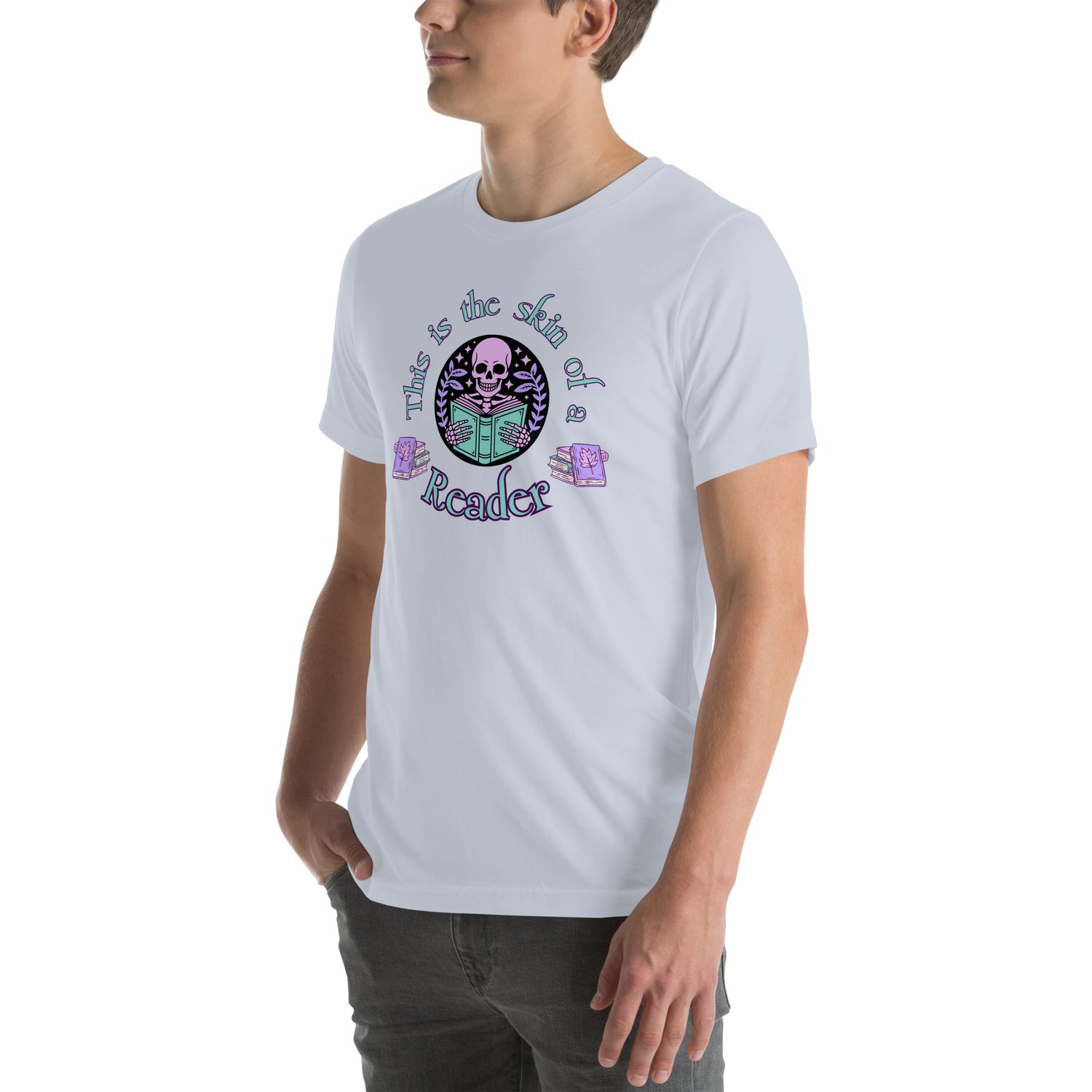 Image of skin of a reader Unisex t-shirt