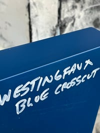 Image 4 of Westingfaux Blue Crosscut Paper