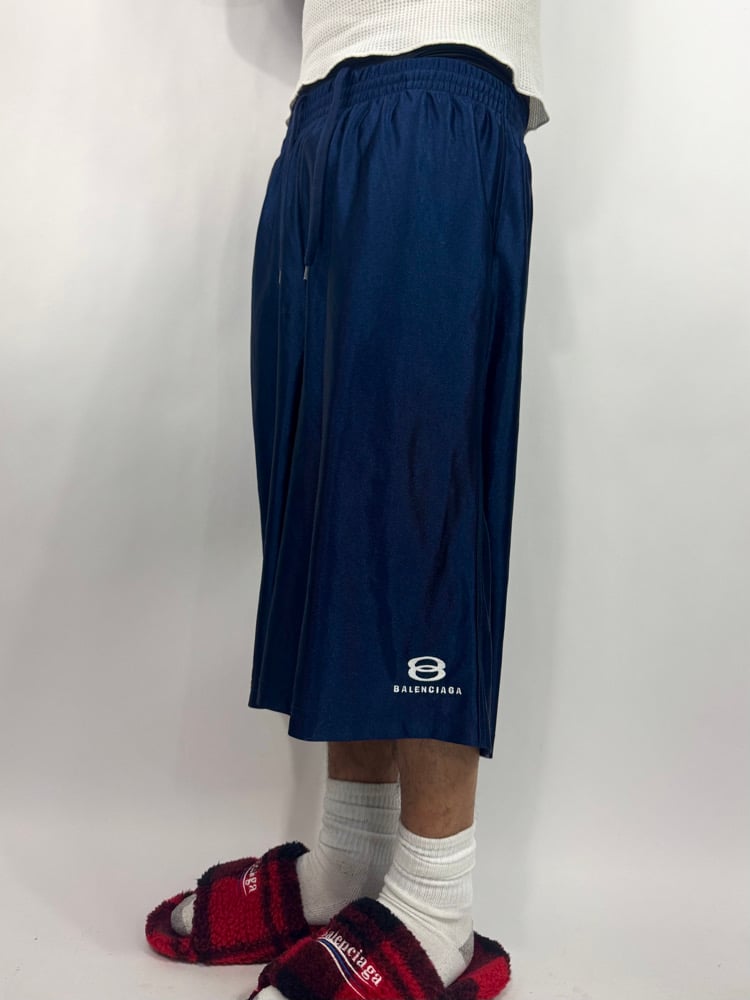 Image of Balenciaga SS24 Unity Icon Basketball Shorts