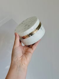 Image 1 of Italian marble lidded container