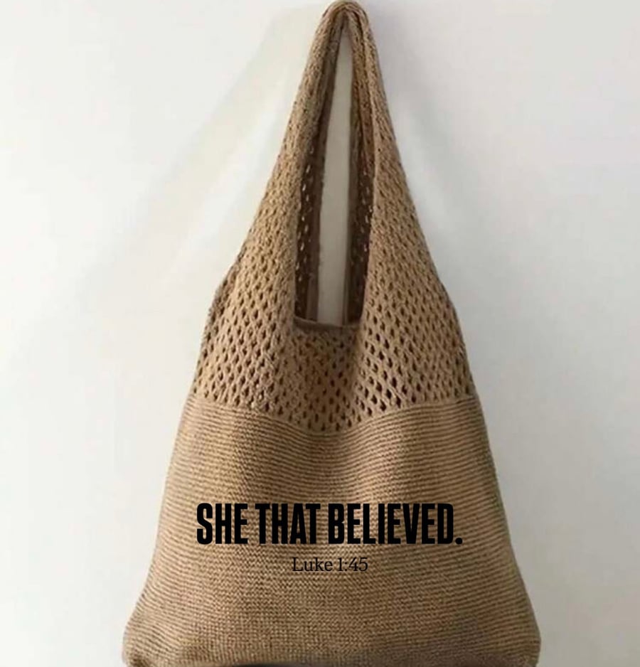 Image of She That Believed Shoulder Bag